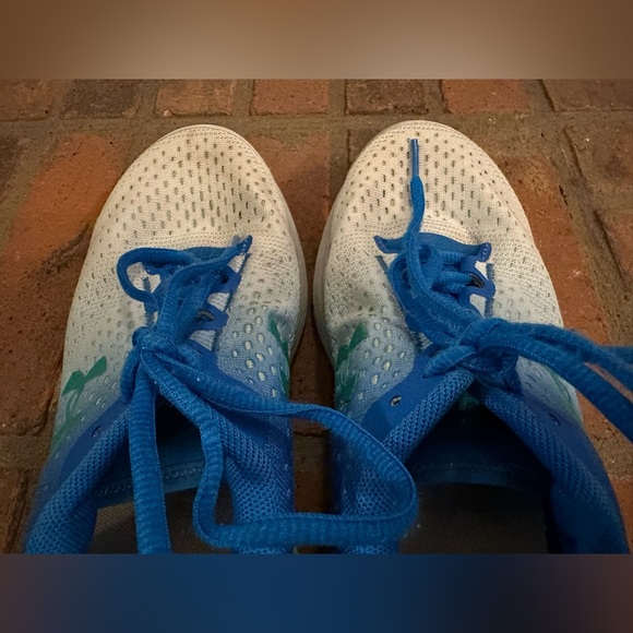 Under Armour Girls Charged Bandit 4 Athletic Running Gym Shoes Sneakers Ombre 6Y - Picture 9 of 16